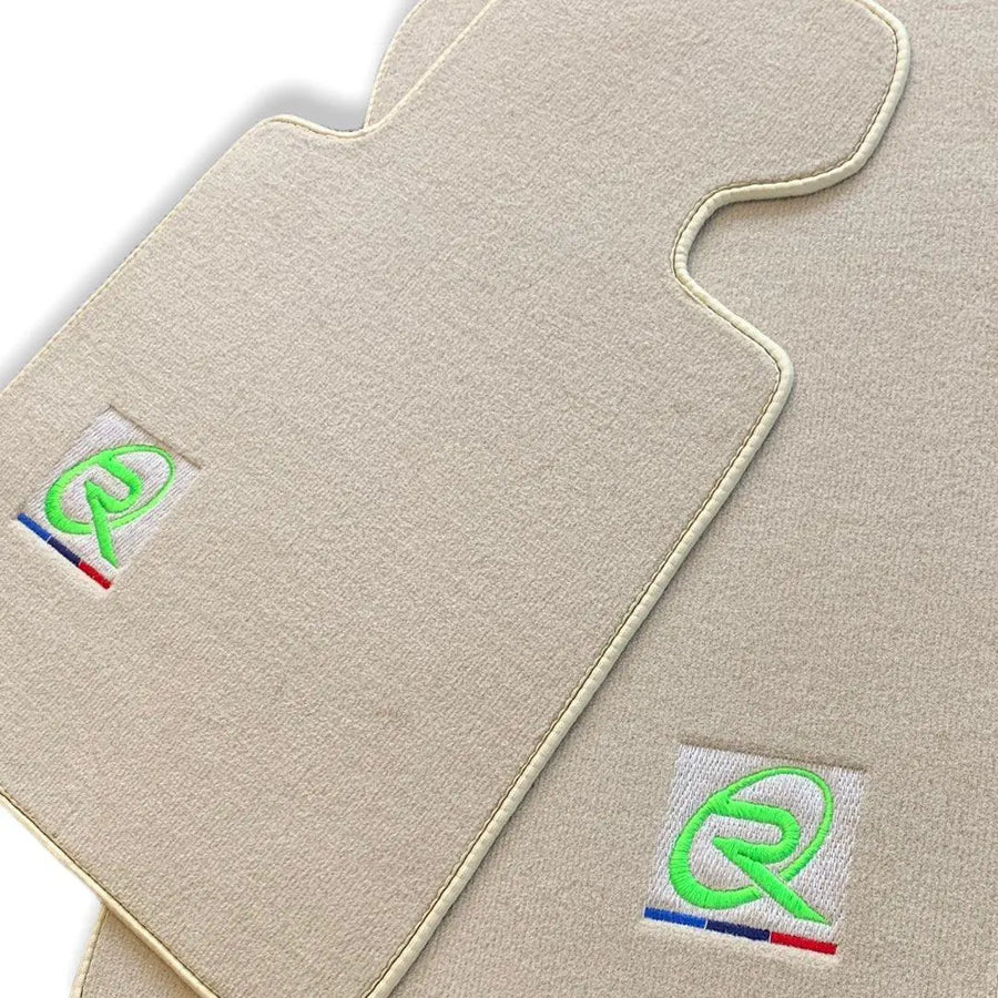 Beige Floor Mats For BMW 5 Series E39 Brand Tailored Set Perfect Fit - AutoWin