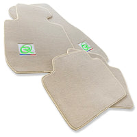 Beige Floor Mats For BMW X3 Series F25 Tailored Set Perfect Fit - AutoWin