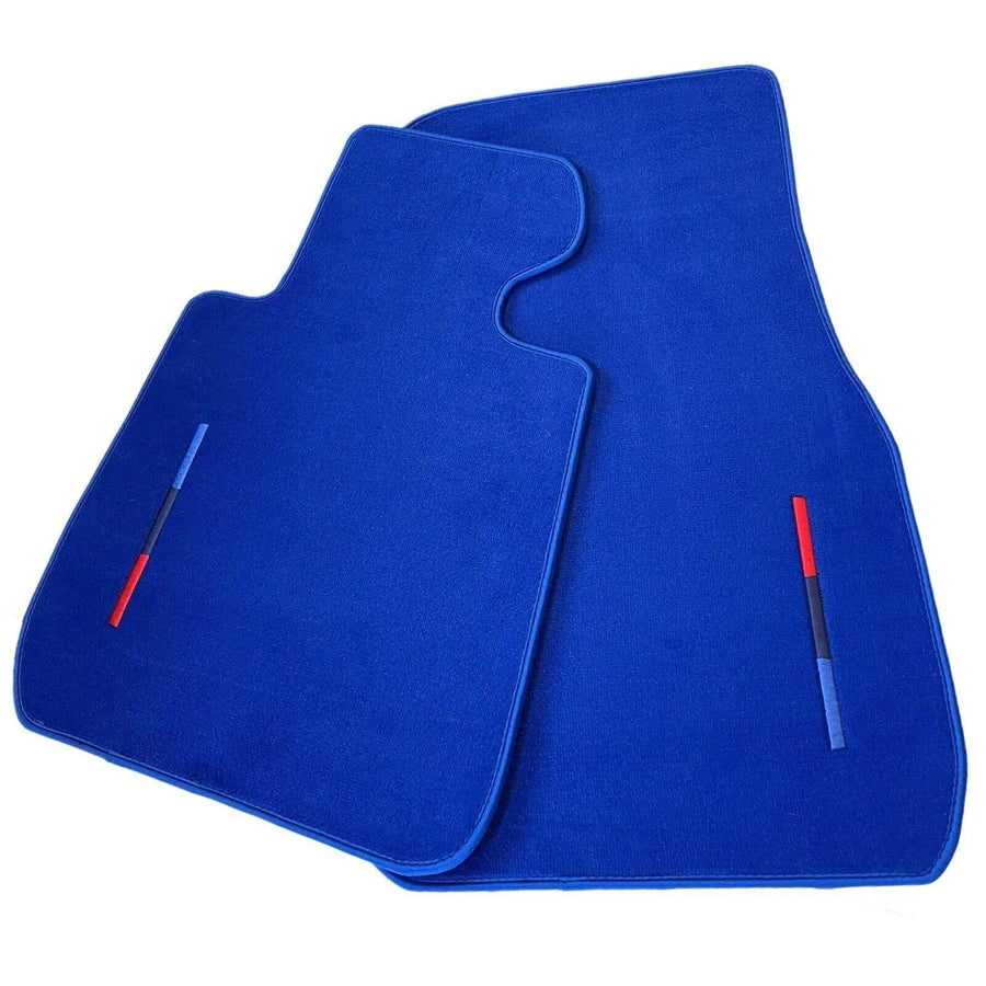 Blue Floor Mats For BMW 6 Series E63 With M Package - AutoWin