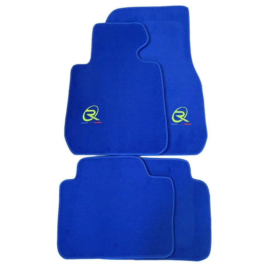 Blue Floor Mats For BMW X3 Series F25 Tailored Set Perfect Fit - AutoWin