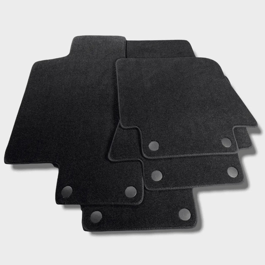 Floor Mats For Maserati GranCabrio I (2010-2019) Black - AutoWin