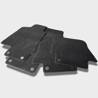 Floor Mats For Maserati GranCabrio I (2010-2019) Black - AutoWin