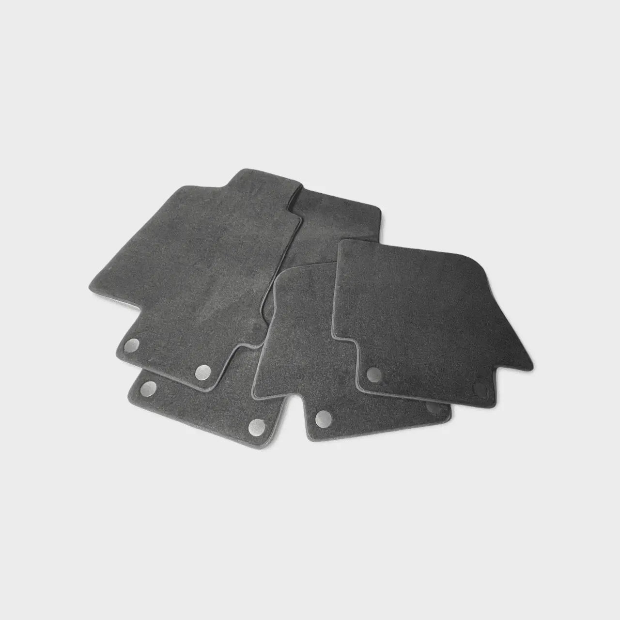 Floor Mats For Maserati GranCabrio I (2010-2019) Black - AutoWin