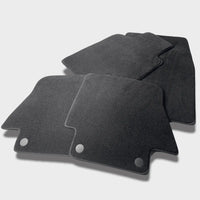 Floor Mats For Maserati GranCabrio I (2010-2019) Black - AutoWin