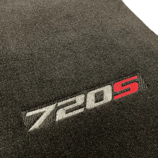 Floor Mats For McLaren 720S Black Tailored Carpets Set AutoWin - AutoWin