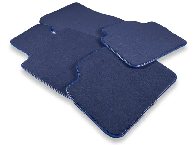 Floor Mats For Rolls Royce Dawn Rr6 2016-2023 Dark Blue - AutoWin