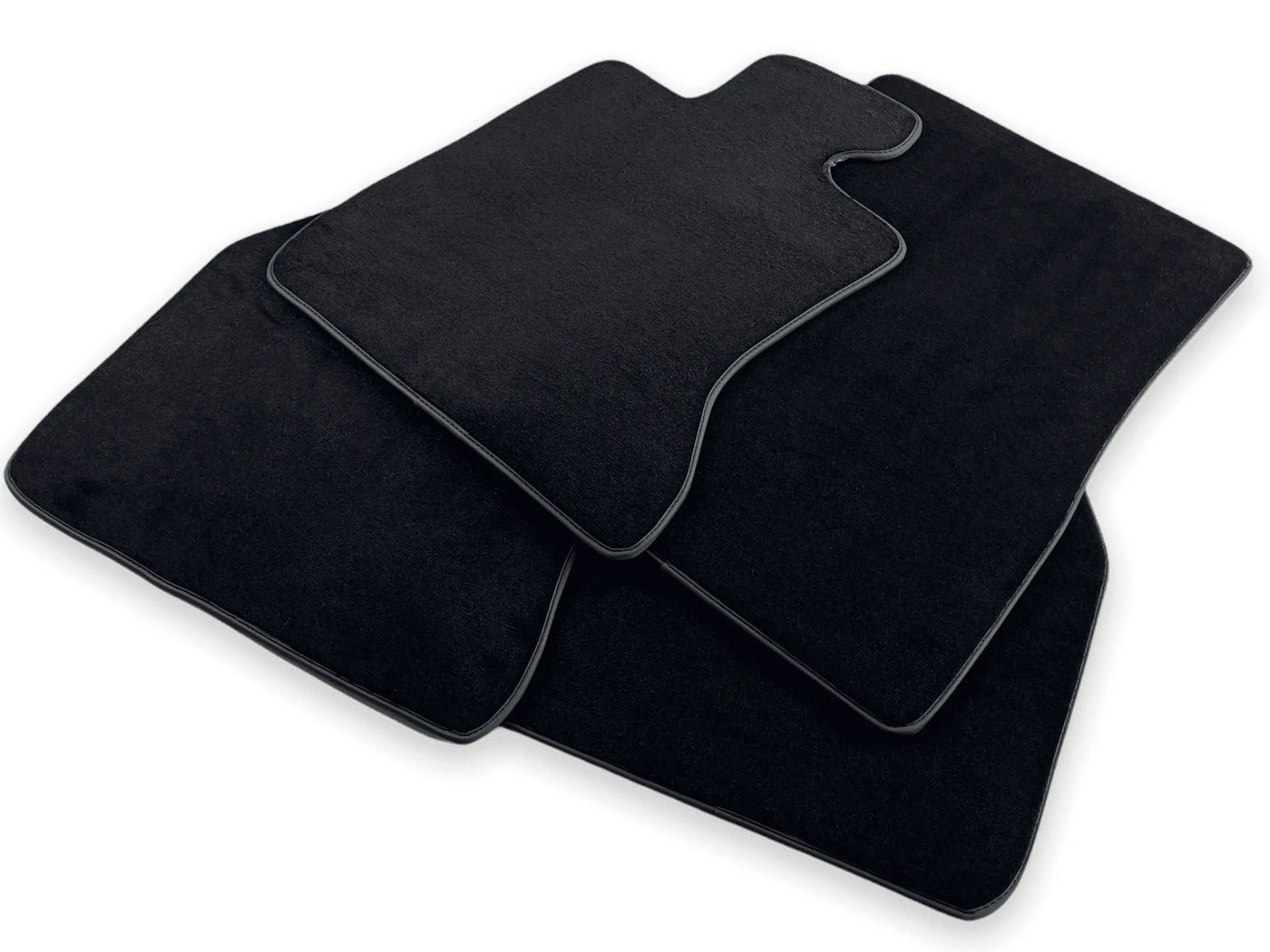 Black Carpet Floor Mats for Rolls Royce Phantom VIII (2017-2024) - AutoWin