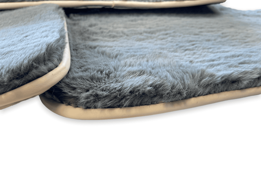 Sheepskin Floor Mats For Rolls Royce Dawn Rr6 2016-2023 Er56 Design Brand - AutoWin