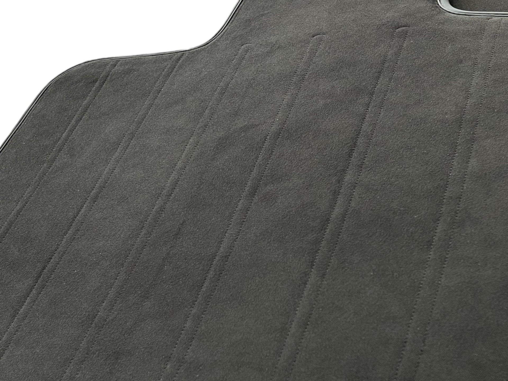 Alcantara Floor Mats For Rolls Royce Black Badge Dawn - AutoWin