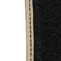 Beige Floor Mats for Bentley Flying Spur (2013-2019) with Leather - AutoWin