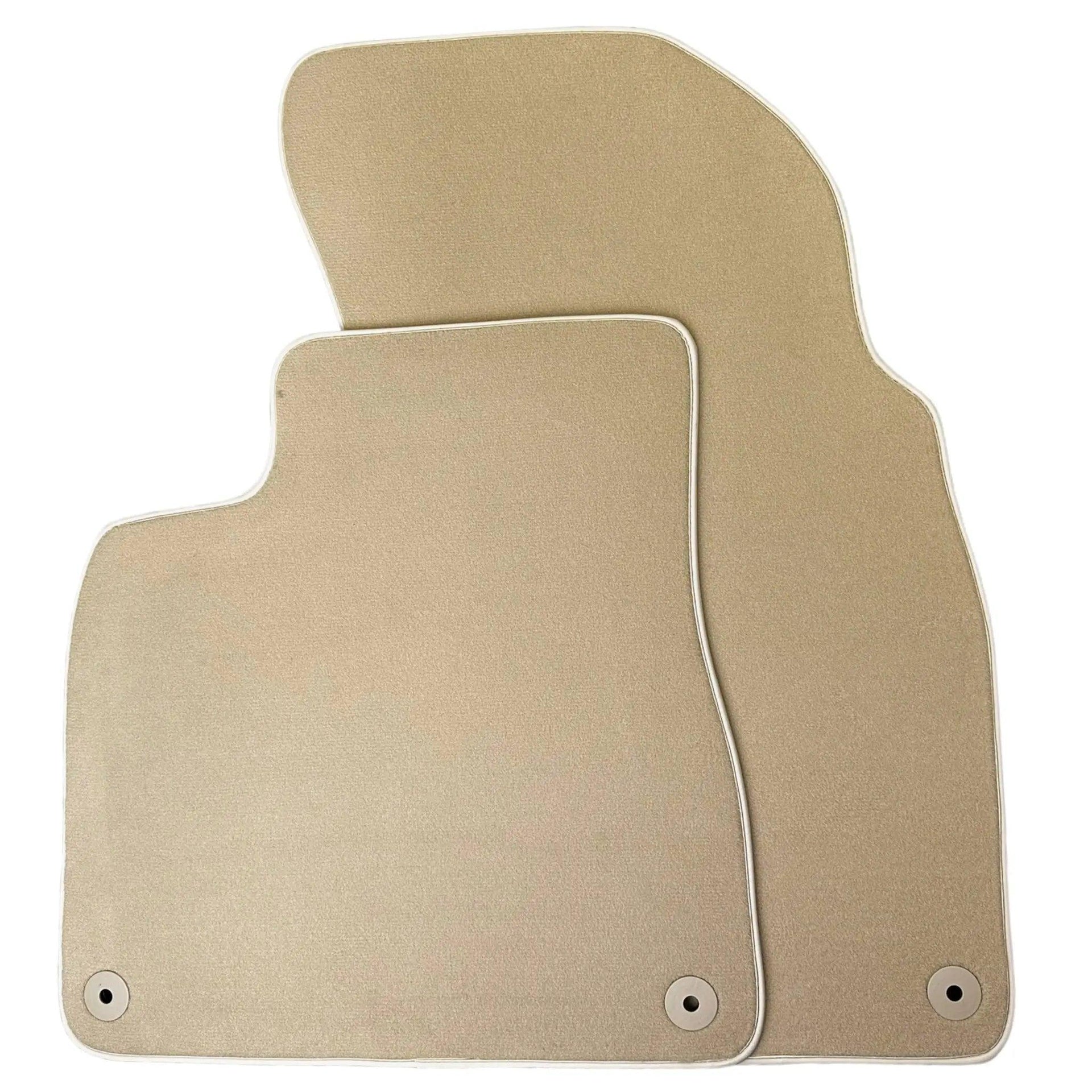 Beige Floor Mats For Bentley Mulsanne (2010-2020) - AutoWin