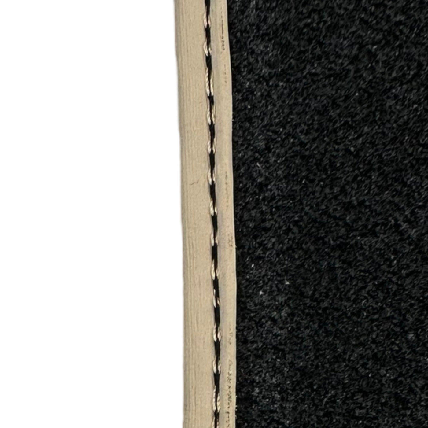 Beige Floor Mats for Bentley Mulsanne (2010-2020) with Leather - AutoWin