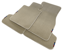 Beige Floor Mats For BMW X4 Series G02 WITH M Package - AutoWin