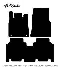 Beige Floor Mats For Mercedes Benz A-Class W168 (2001-2004) | Limited Edition - AutoWin
