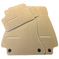 Beige Floor Mats For Mercedes Benz CL-Class C215 Coupe (1999-2006) | Limited Edition - AutoWin