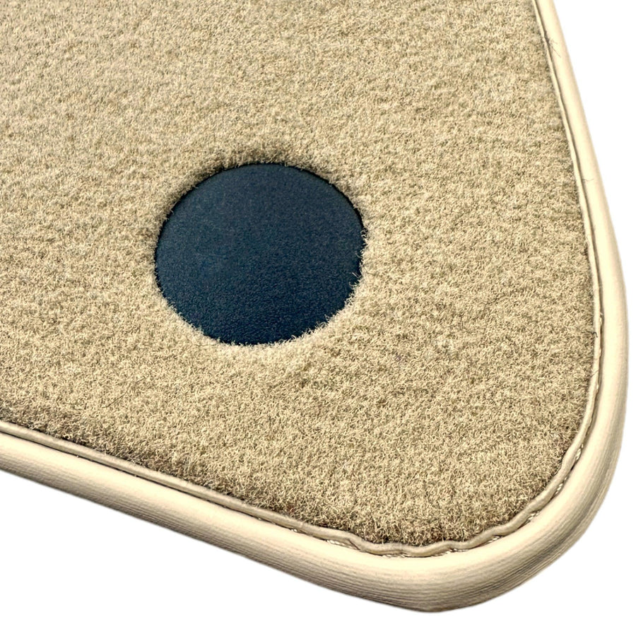 Beige Floor Mats For Mercedes Benz E-Class W214 Sedan (2023-2024) | Limited Edition - AutoWin