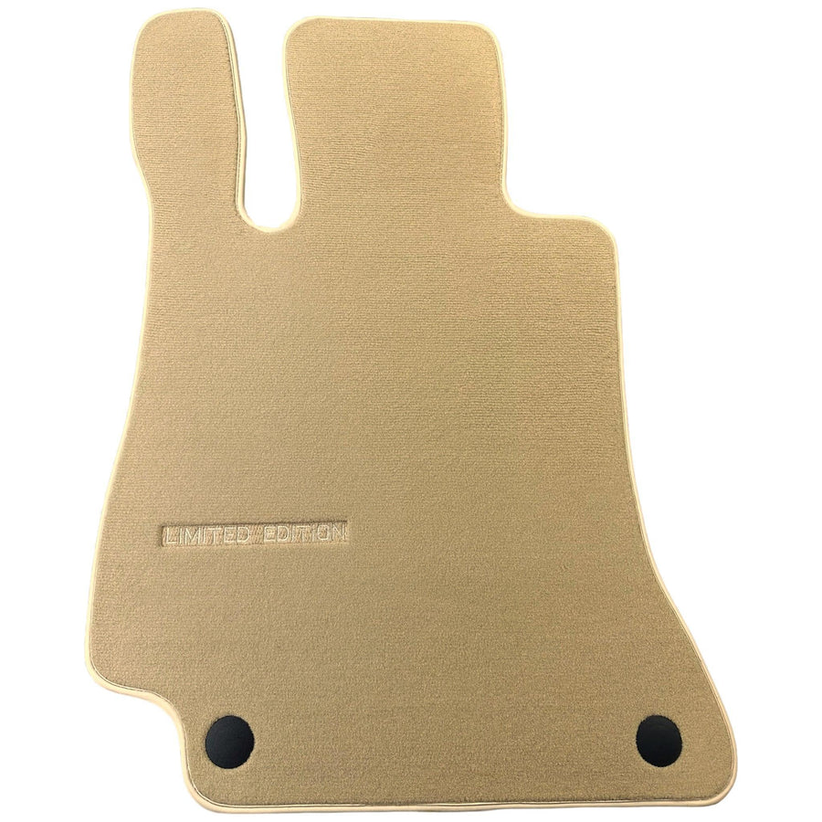 Beige Floor Mats For Mercedes Benz E-Class W214 Sedan (2023-2024) | Limited Edition - AutoWin
