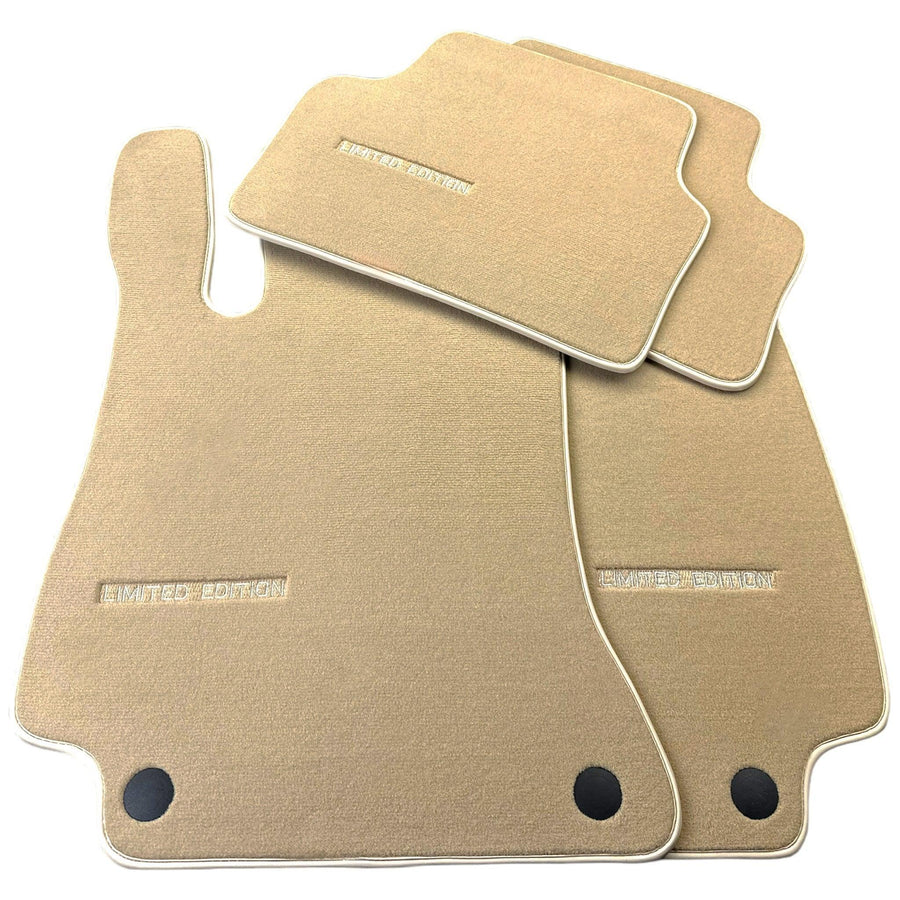 Beige Floor Mats For Mercedes Benz GLB-Class X247 (2020-2023) | Limited Edition - AutoWin