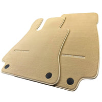 Beige Floor Mats For Mercedes Benz V-Class 447 Front (2014-2019) | Limited Edition - AutoWin