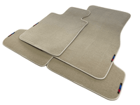 Beige Mats For BMW 6 Series E64 Convertible With M Package - AutoWin
