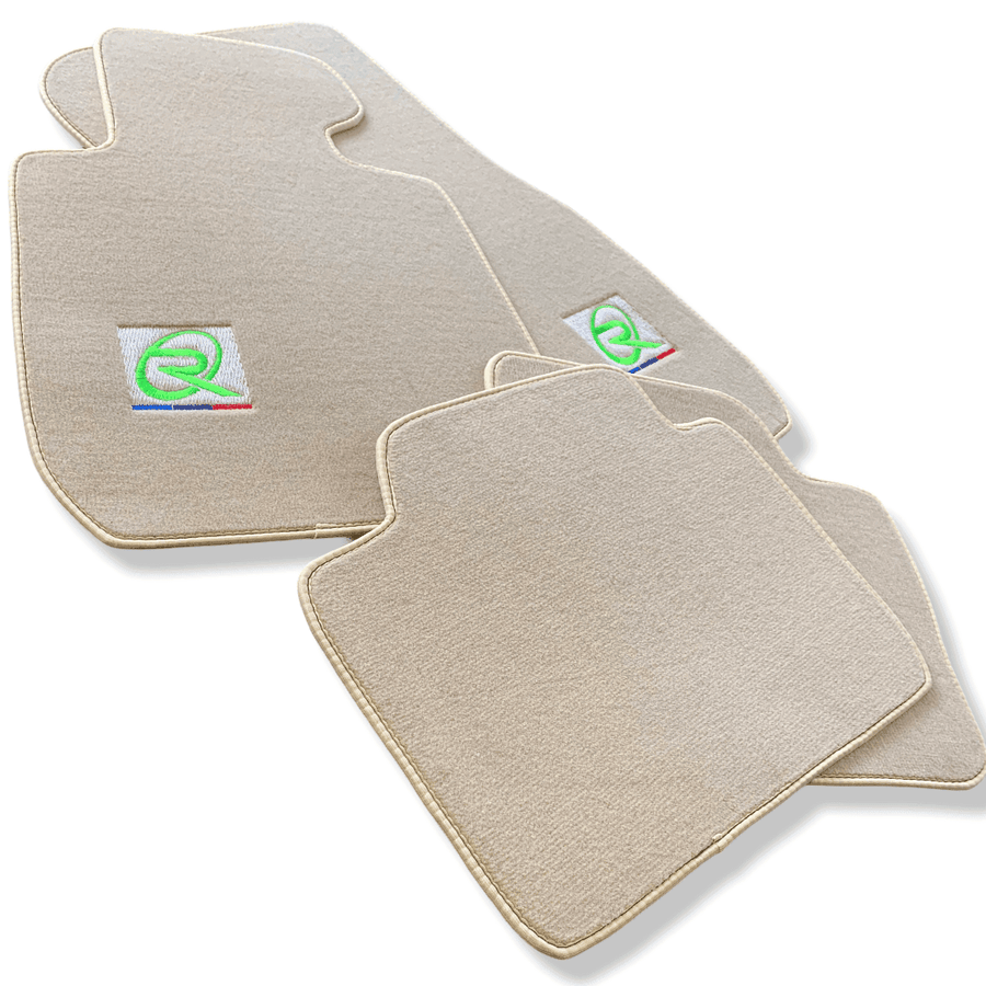 Beige Mats For BMW 7 Series E32 Tailored Set Perfect Fit - AutoWin