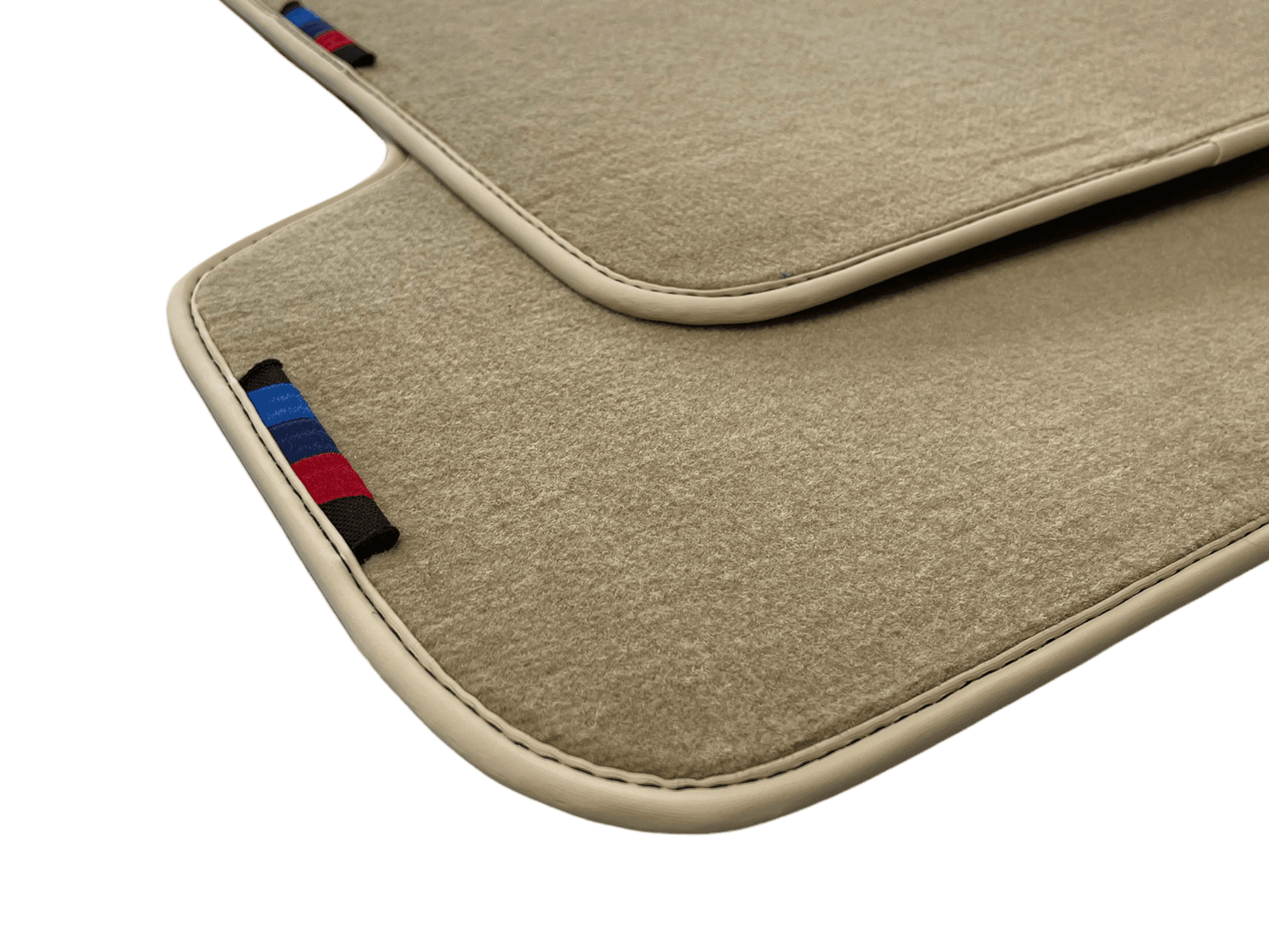 Beige Mats For BMW M3 E46 With M Package - AutoWin