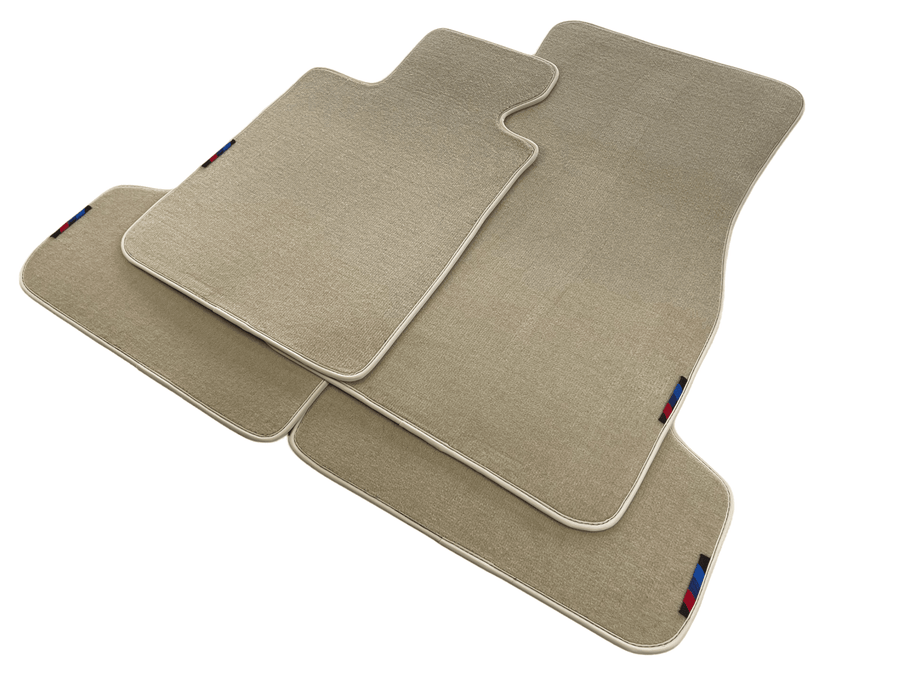 Beige Mats For BMW M3 E93 With M Package - AutoWin
