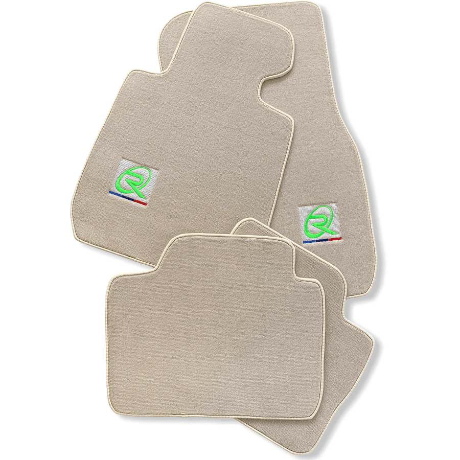 Beige Mats For BMW M4 G82 Coupe Tailored Set Perfect Fit - AutoWin
