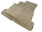 Beige Mats For BMW M6 E24 With M Package - AutoWin