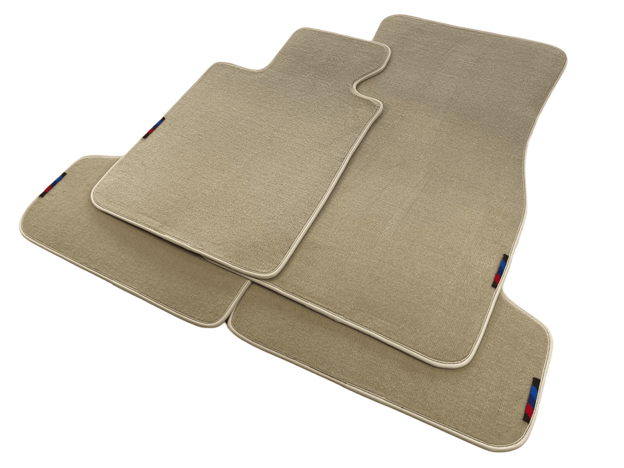 Beige Mats For BMW M6 F12 Convertible With M Package - AutoWin