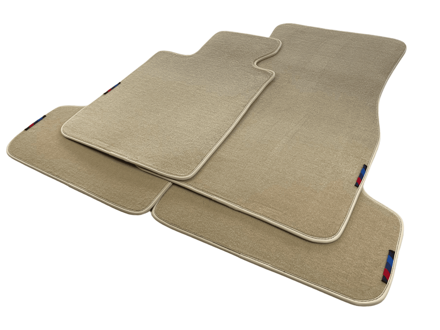 Beige Mats For BMW M6 F12 Convertible With M Package - AutoWin