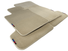 Beige Mats For BMW M6 F12 Convertible With M Package - AutoWin