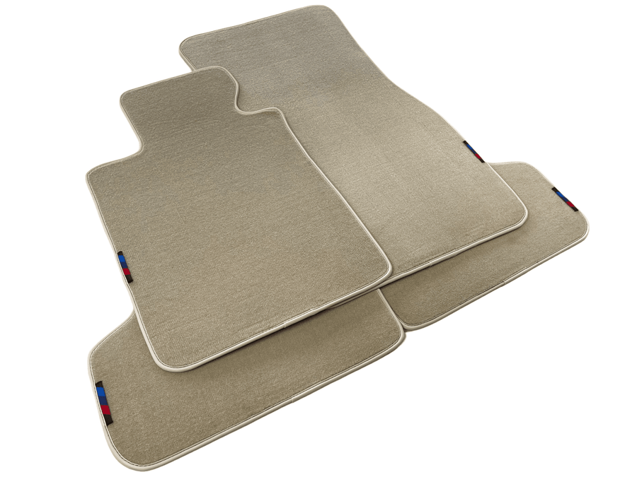 Beige Mats For BMW M6 F12 Convertible With M Package - AutoWin