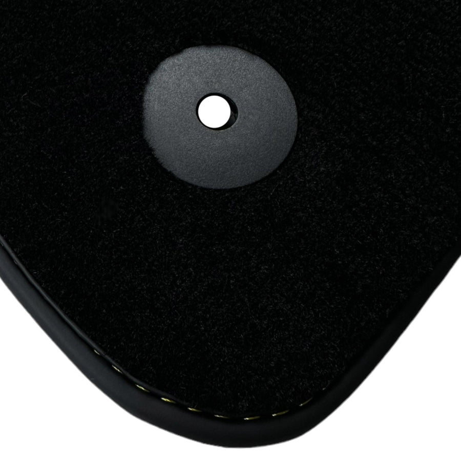 Black Floor Mats for A7 - C8 (2018-2023) | Fighter Jet Edition - AutoWin