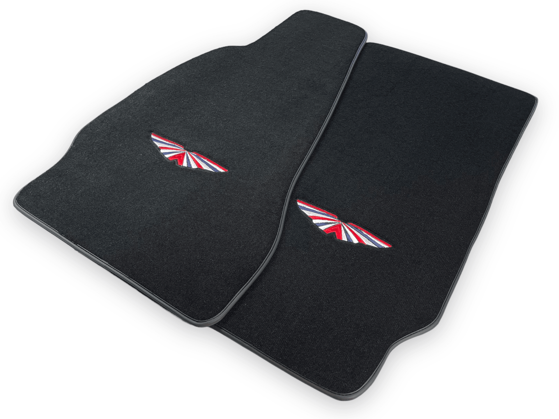 Black Floor Mats For Aston Martin Vanquish (2012–2018) Er56 Design - AutoWin