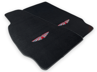 Black Floor Mats For Aston Martin Vanquish (2012–2018) Er56 Design - AutoWin
