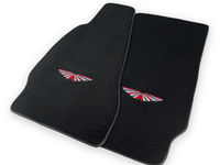 Black Floor Mats For Aston Martin Vanquish (2012–2018) Er56 Design - AutoWin