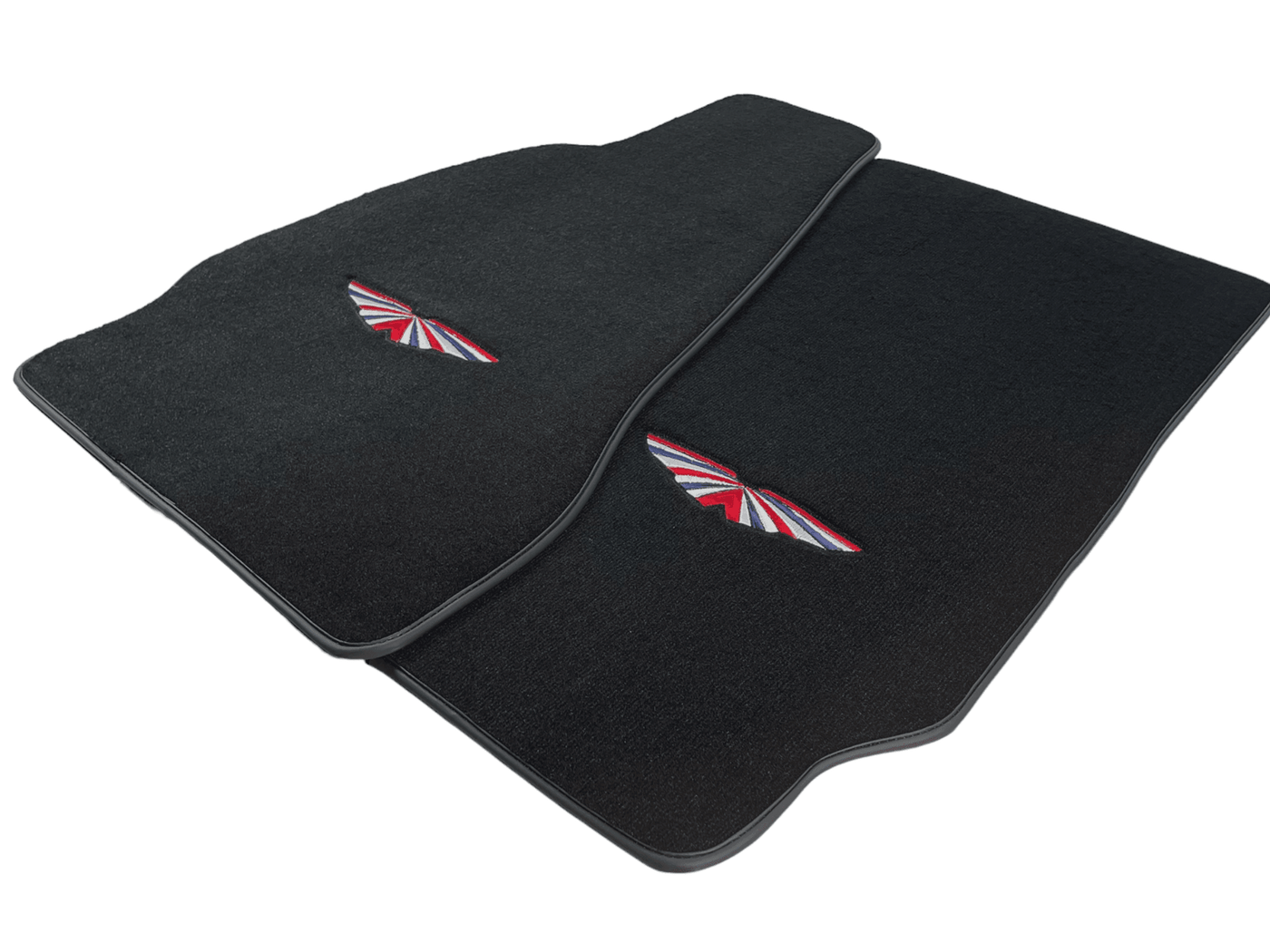 Black Floor Mats For Aston Martin Vanquish (2012–2018) Er56 Design - AutoWin