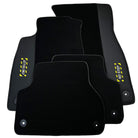 Black Floor Mats for Audi A3 - 3-door Hatchback (1996-2000) | Fighter Jet Edition - AutoWin