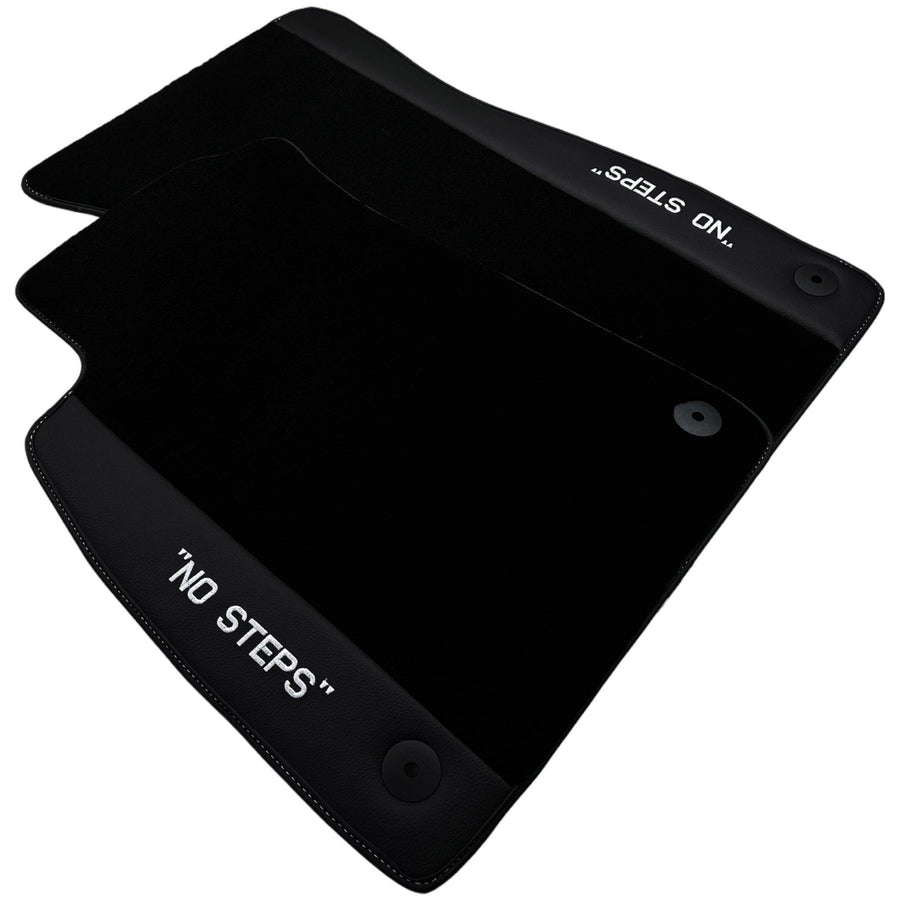 Black Floor Mats for Audi A3 - 5-door Sedan (2021 - 2024) | No Steps - AutoWin