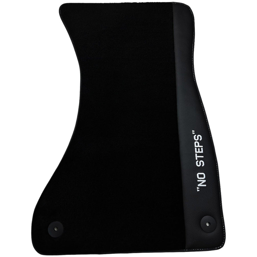 Black Floor Mats for Audi A3 - 5-door Sedan (2021 - 2024) | No Steps - AutoWin