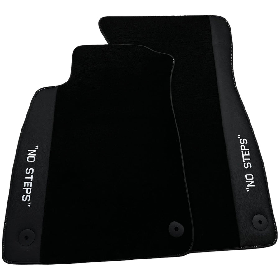 Black Floor Mats for Audi A3 - 5-door Sedan (2021 - 2024) | No Steps - AutoWin