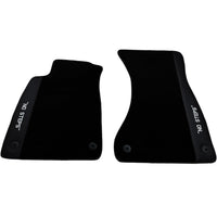 Black Floor Mats for Audi A4 - B9 Allroad Quattro (2020-2024) | No Steps - AutoWin