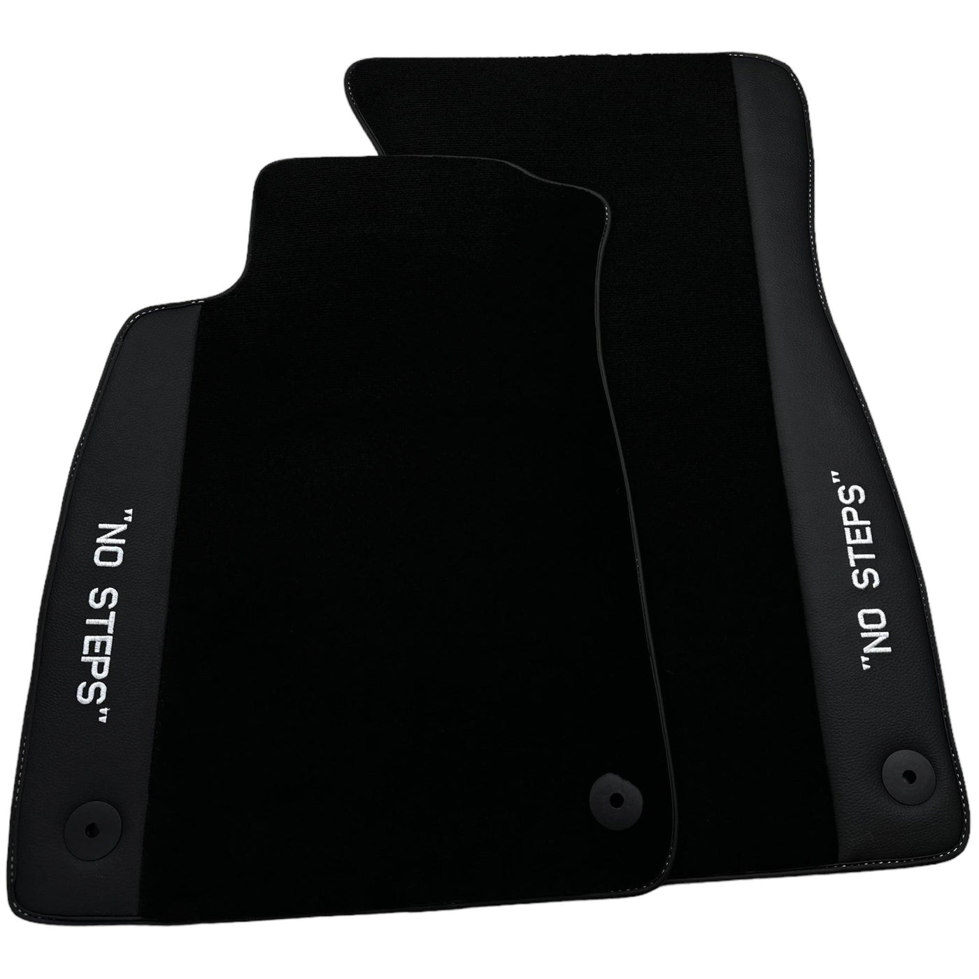 Black Floor Mats for Audi Q5 8R Hybrid (2008-2017) | No Steps - AutoWin