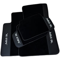 Black Floor Mats For BMW 5 Series E39 No Steps Edition - AutoWin