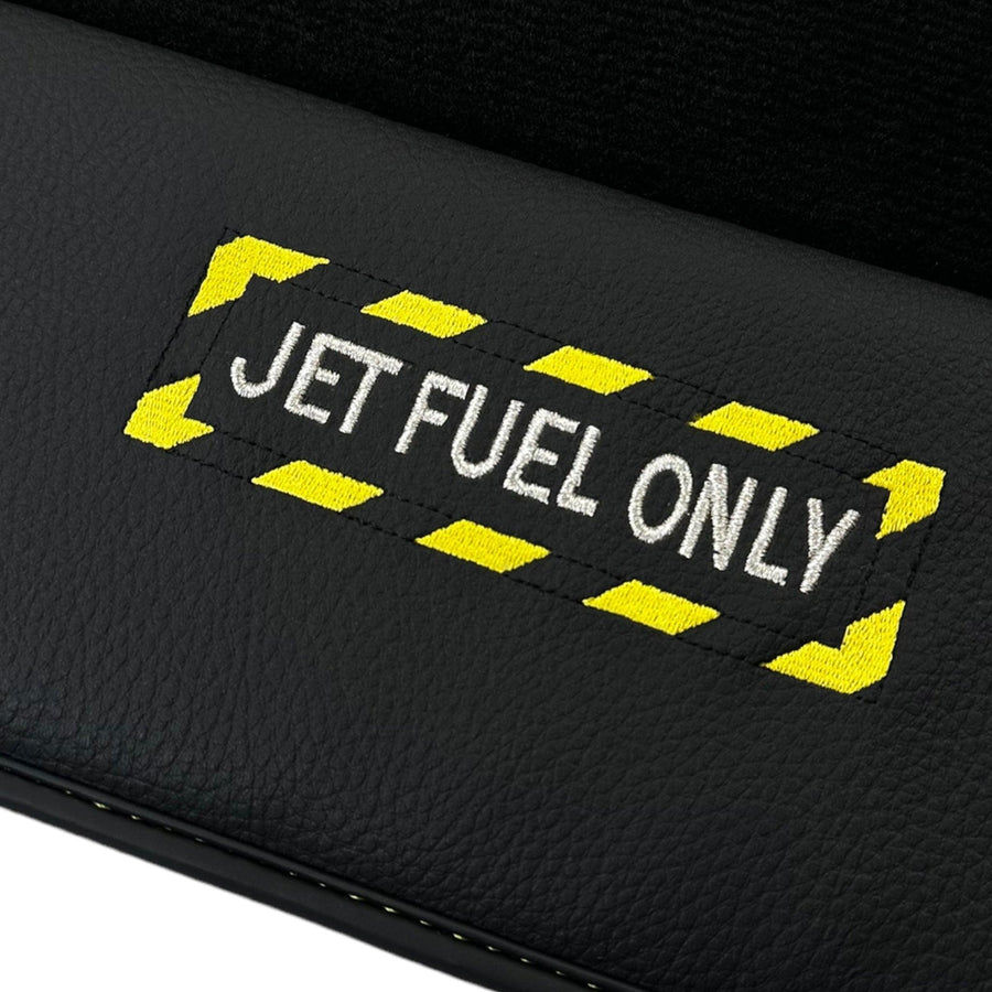 Black Floor Mats For BMW M4 Series F82 | Fighter Jet Edition AutoWin Brand - AutoWin