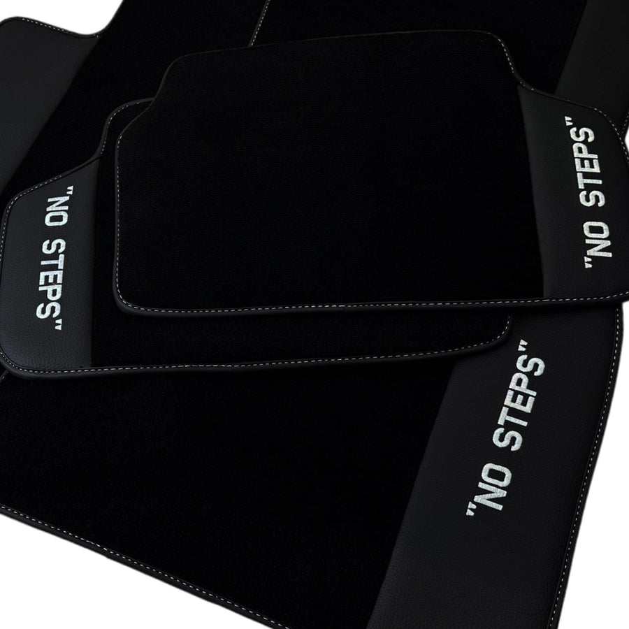 Black Floor Mats For BMW X1 Series F48 No Steps Edition - AutoWin