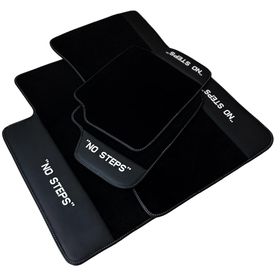 Black Floor Mats For BMW X1 Series F48 No Steps Edition - AutoWin