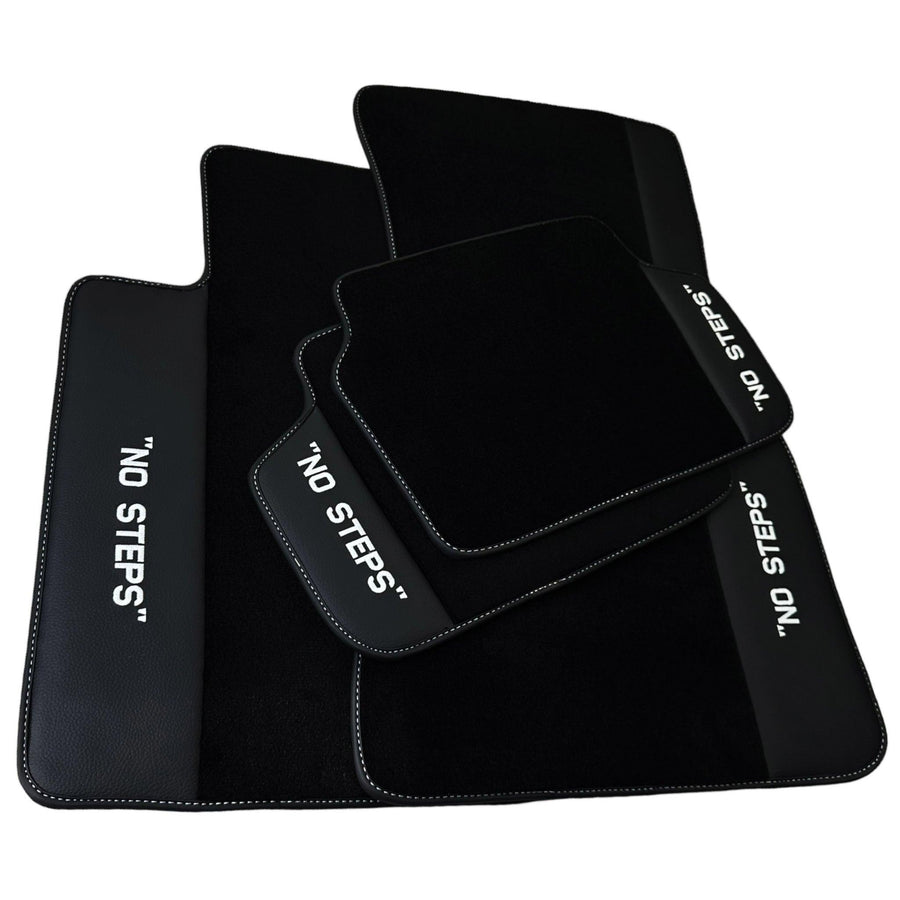 Black Floor Mats For BMW X1 Series F48 No Steps Edition - AutoWin