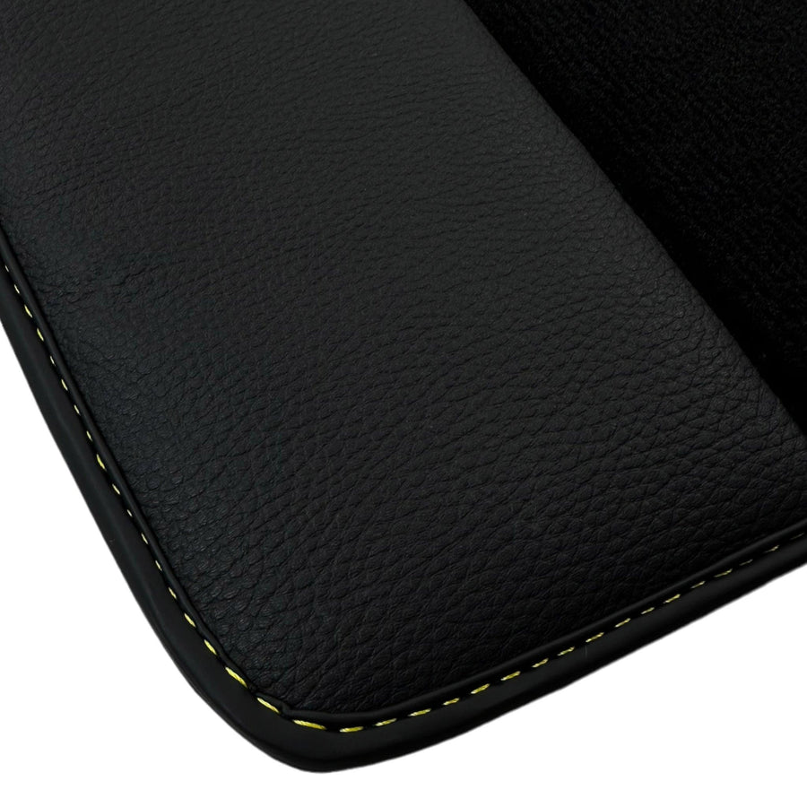 Black Floor Mats For BMW X4 Series F26 | Fighter Jet Edition - AutoWin